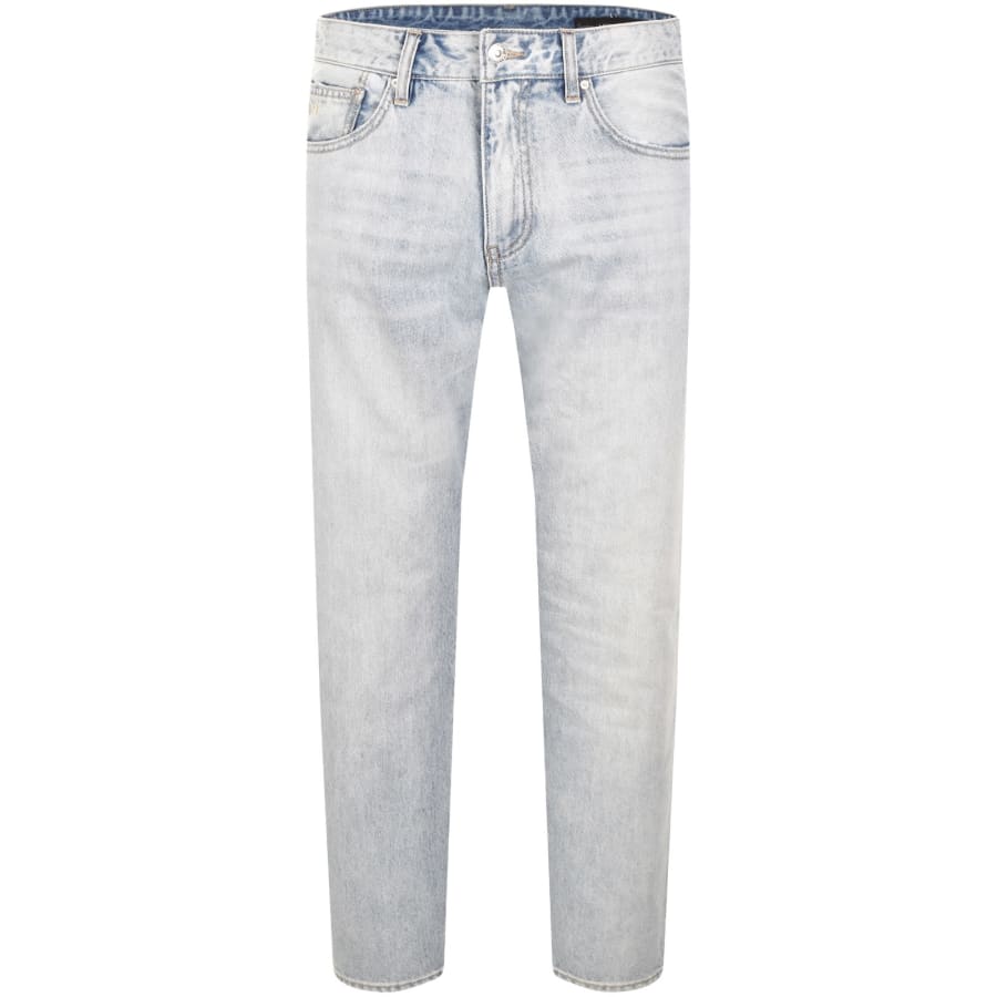 00s ARMANI JEANS レザージャケット　希少カラー　ブルーグレー 00s ARMANI JEANS レザージャケット 希少カラー ブルーグレーの通販